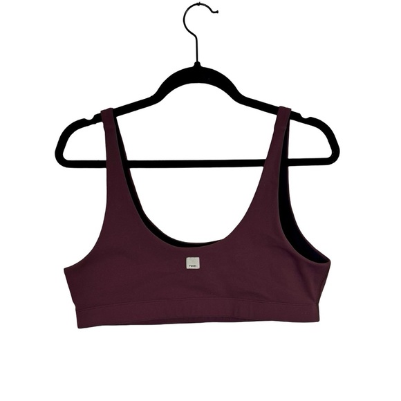 Vuori Daily Bra Medium Support Sports Bra in Fig - Picture 6 of 8